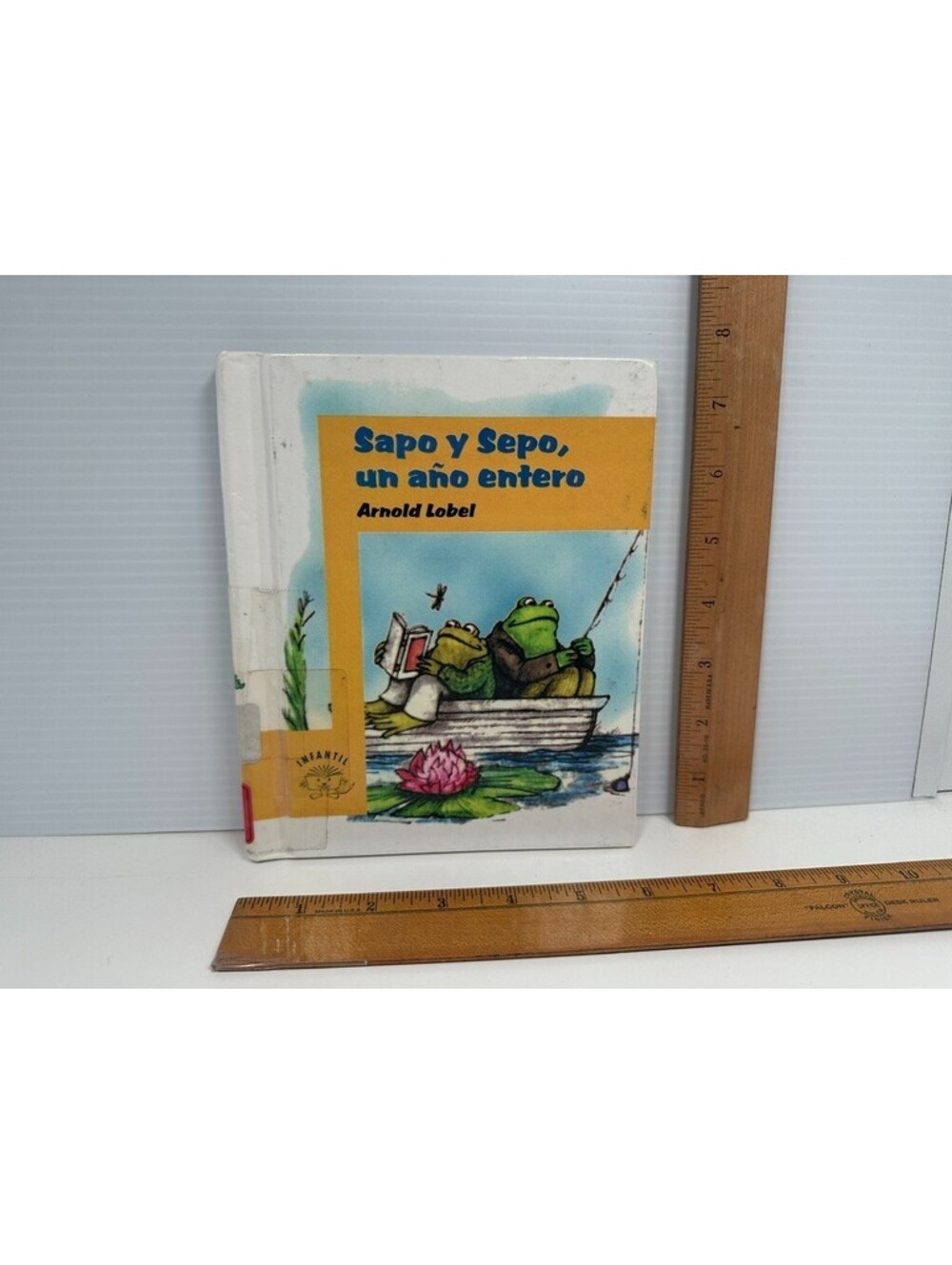Sapo y Sepo Un Ano Entero SPANISH Frog Toad All Year Arnold Lobel Book HC ExLib